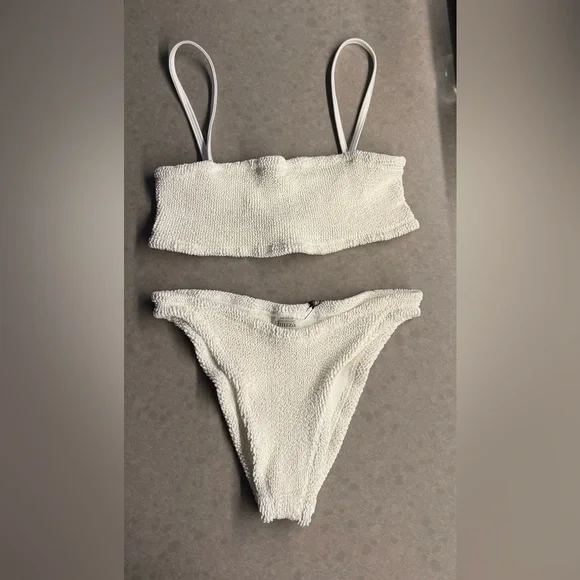 NWT Hunza G Gigi Bikini White - Picture 6 of 8
